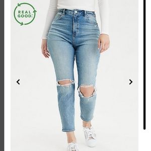 American eagle curvey high waisted mom jeans
